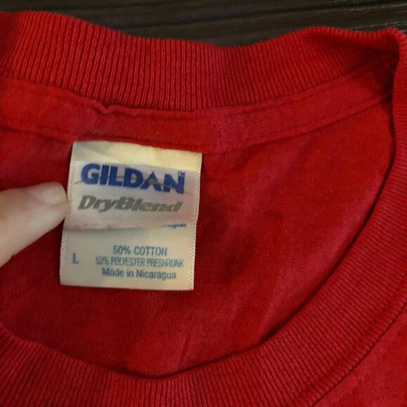 Vintage Red 2011 Tim Orth Foundation Memorial Graphic Tee - Picture 5 of 5